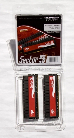 Patriot DDR3 12800 G Sector 5 Edition 2. Presentazione delle memorie 2