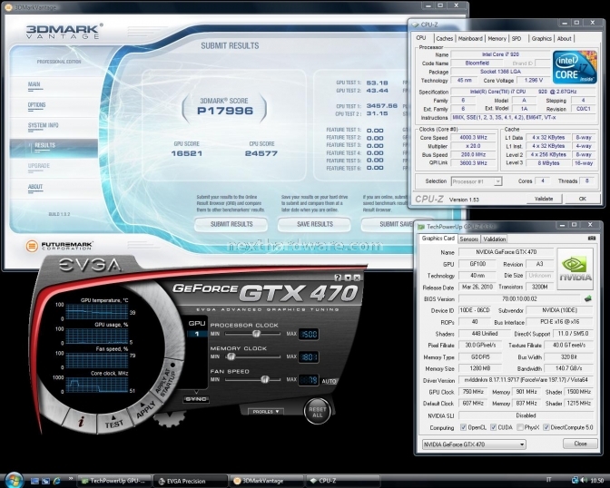 NVIDIA GeForce GTX 480 e GTX 470 testate per voi 17. Temperature 1