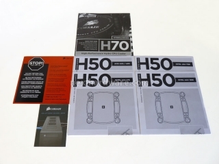 Corsair H70 e H50: due sistemi a liquido alla portata di tutti 1. Corsair H70 Packaging & Bundle 6