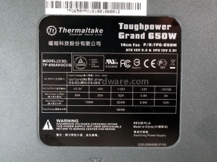 ThermalTake ToughPower Grand 650W 2. Visto da vicino 4
