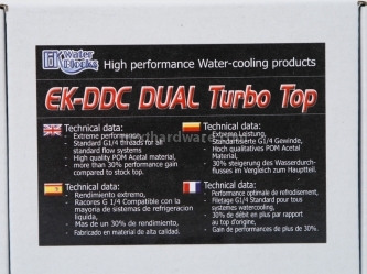 EK D5 X-Top & DDC Dual Turbo Top 1. Descrizione 4