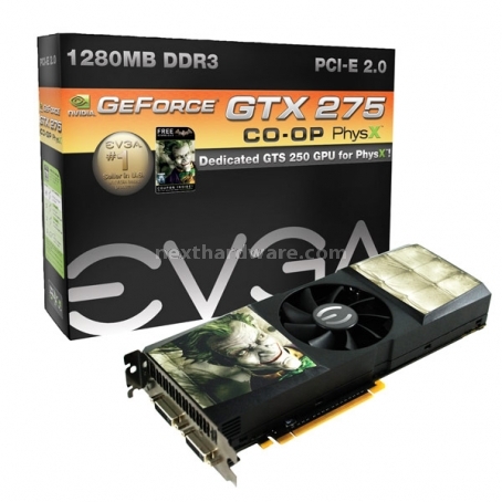  EVGA Geforce GTX 275 CO-OP PhysX Edition 1