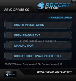 Roccat SDMS 10.Configurazione ARVO 1