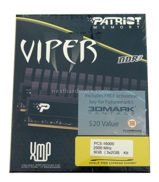 Patriot Viper II PV236G2000LLKB 2. Presentazione delle memorie 1