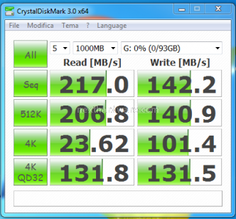 OCZ Vertex Limited Edition 100 GB 10. Test: Crystal Disk Mark 3.0 3