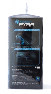 Roccat Pyra Mobile Gaming Mouse 1. Packaging e bundle 3