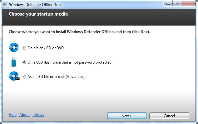Windows Defender Offline