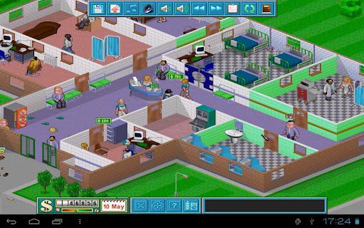 Il ritorno di theme hospital, su android...