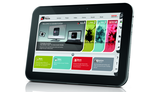 Toshiba presenta at300, tablet quad core da 10.1 pollici