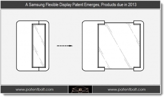 Samsung patent flexible display 2 image