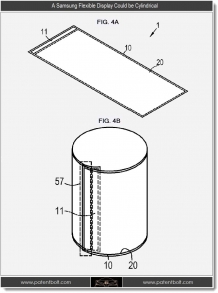 Samsung patent flexible display 5 image