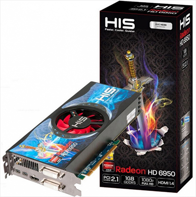 His Radeon 6950 1GB