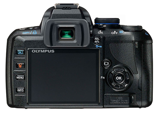Olympus E-620, fronte