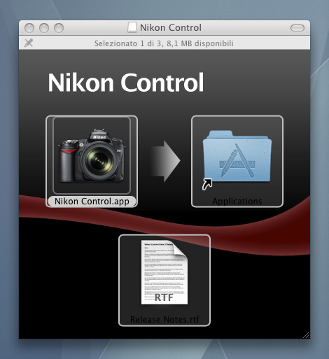 Nikon Control Beta 1