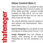 Nikon Control Beta 1