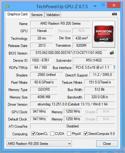 TechPowerUp rilascia gpu-z 0.7.5