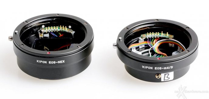 Da kipon nuovi adattatori elettronici nex e m4/3 per gli obiettivi ef
