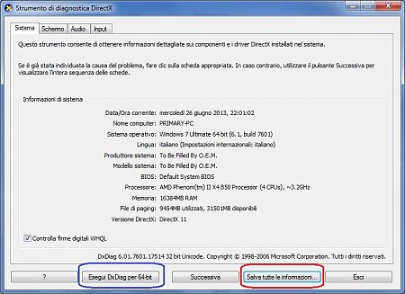 Clicca sull'immagine per ingrandirla

Nome:   DXDiag-x86.jpg
Visite: 248
Dimensione:   111.8 KB
ID: 13561