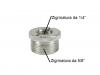 Adattatore 1/4" a 5/8" per...