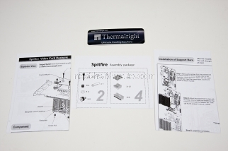 Thermalright Spitfire & VRM-R5 1.Packaging e Bundle 6