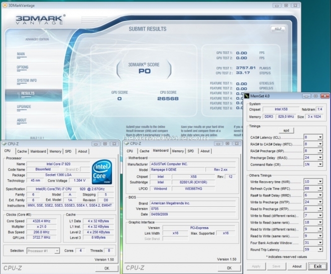 Asus Rampage II GENE X58 15.Test in Overclock e consumi 1