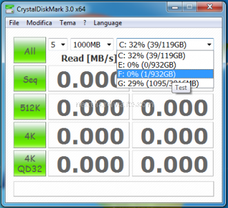 Corsair Force Series F100 11. Test: Crystal Disk Mark 3.0 2