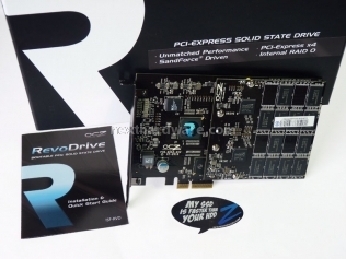 OCZ RevoDrive X2 160GB: Anteprima Italiana 1. Box & Bundle 6