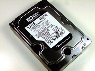 Western Digital Caviar Black 1000 Gbyte 2. Visto da vicino 1