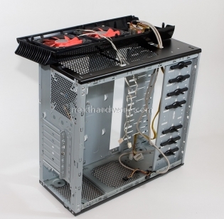 Aerocool VX-e PRO 4.Montaggio ventole sul top 9