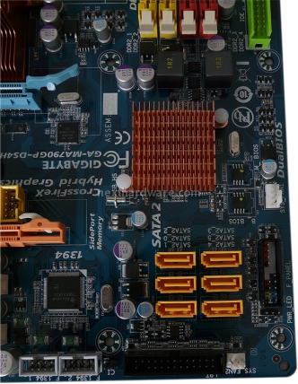 Gigabyte GA-MA790GP-DS4H: AM2+ con grafica integrata 2. Board layout 7