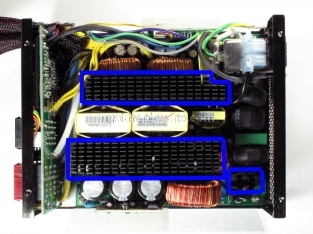 Sapphire PURE 1250watt 4. Interno: Dissipatori & Ventole 2