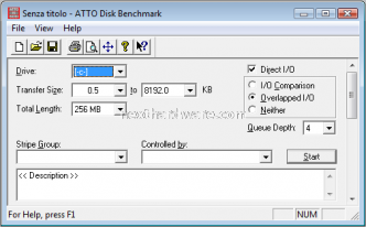 Acard ANS-9010 DDR2 RamDisk 6. Test: Atto disk v2.34 1