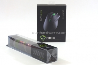 Mionix Mouse Saiph 3200 e Mouse pad Alioth 400 1.Packaging e bundle 3