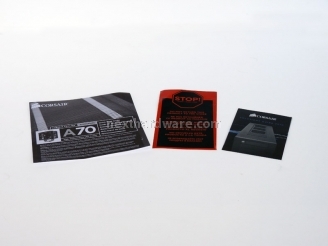 Corsair A70 e A50 : due dissipatori multipiattaforma dedicati all'overclock 1. Corsair A70 Packaging & Bundle 6