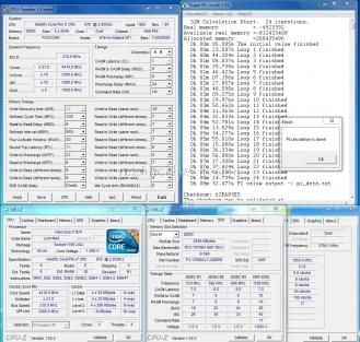 G.Skill F3-17600CL7D-4GBPIS : DDR-3 a 2200MHz 7. Test delle memorie - Overclock 2