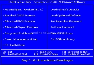 Gigabyte GA-H55-UD3H 4. BIOS e software di gestione 1