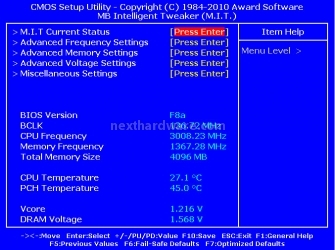 Gigabyte GA-H55-UD3H 4. BIOS e software di gestione 2
