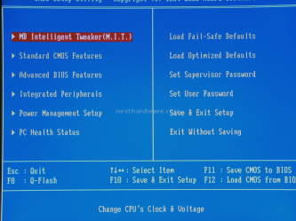 Gigabyte EX58 Extreme 6 - Bios: prima  parte 1