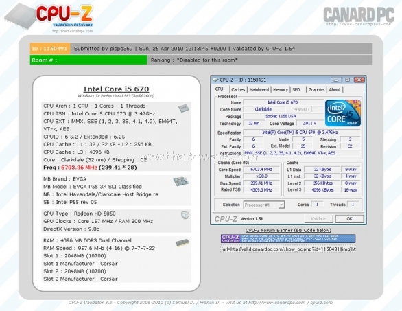 EVGA P55 Classified 200 11. Extreme Overclock 4