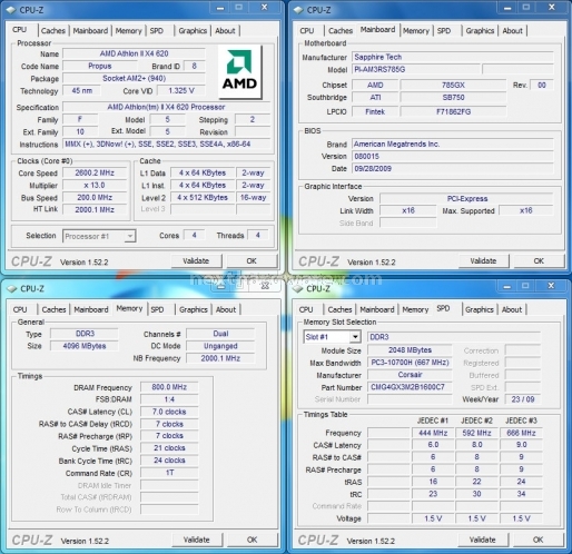 NVIDIA GT220 e GT240 4. Configurazione di Test 1