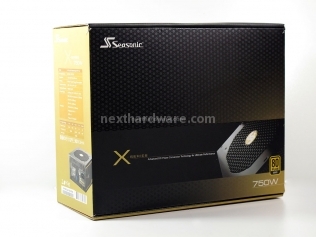 Seasonic X series X-750 (Anteprima Italiana) 1. Box & Specifiche Tecniche 1