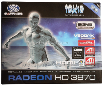 Sapphire HD3870 TOXIC - Anteprima 4. Confezione e Bundle 1