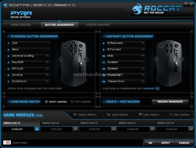 Roccat Pyra Mobile Gaming Mouse 3. Software 2