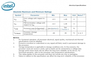 Intel Wolfdale (45 nm): overclocking e vcore 3