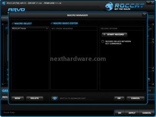 Roccat SDMS 10.Configurazione ARVO 4