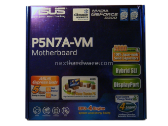 Asus P5N7A-VM: formato uATX, socket 775 1- Confezione e dotazione 1