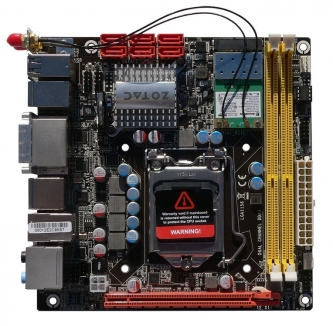 Mini ITX RoundUP DFI, Zotac, Sapphire 2. Zotac H55-ITX 1