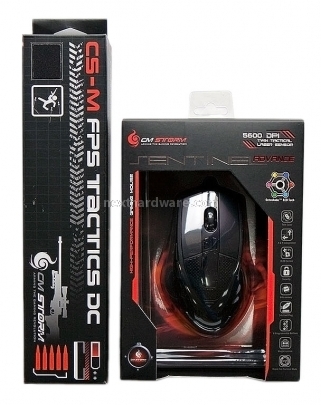 CM Storm Sentinel Advance & CS-M FPS Tactics DC 3. Packaging e bundle 1