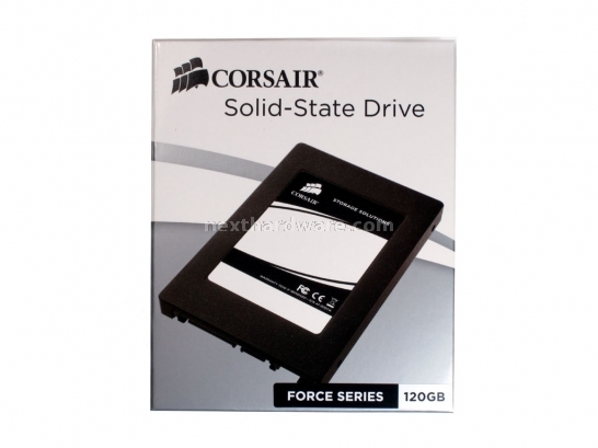 Corsair Force F120 & Overprovisioning 1. SSD & Box 1