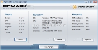 Western Digital Velociraptor 150 Gbyte 7. Test: PcMark05 3